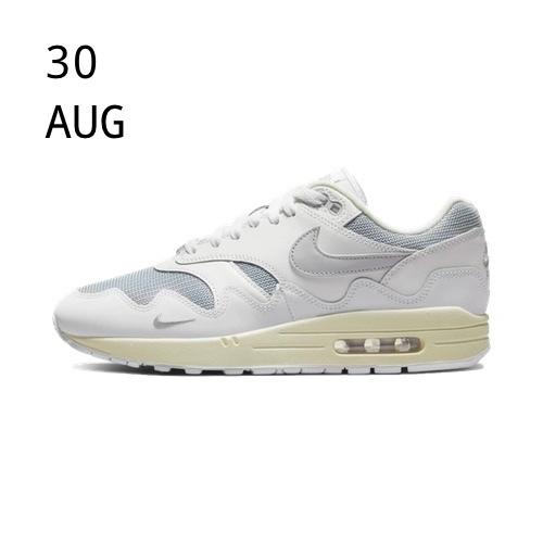 Nike x patta Air Max 1 White – AVAILABLE NOW