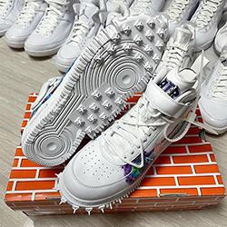 Nike x Off White Air Force 1 Mid Graffiti: an Early Look