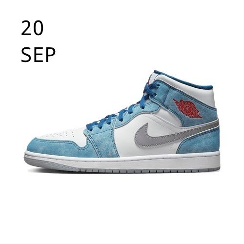 Nike Air Jordan 1 Mid French Blue – AVAILABLE NOW
