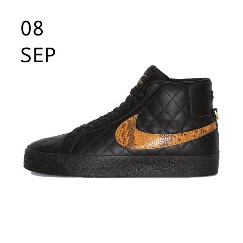 Nike x Supreme Blazer Mid Black – AVAILABLE NOW