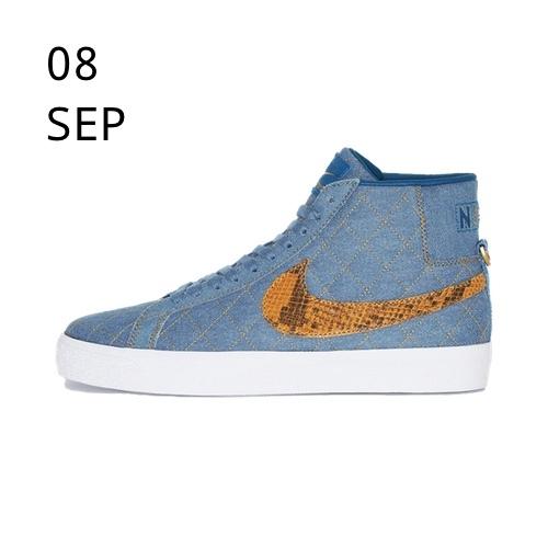 Nike x Supreme Blazer Mid Industrial Blue – AVAILABLE NOW