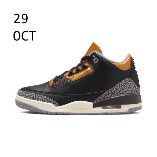 Nike Air Jordan 3 Black Gold – AVAILABLE NOW