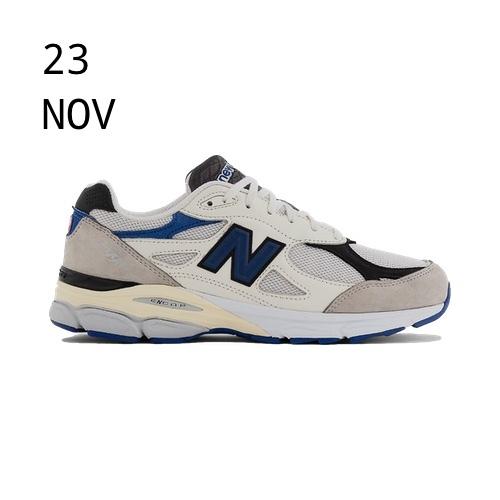 New balance 990v3 White Cream Royal – AVAILABLE NOW