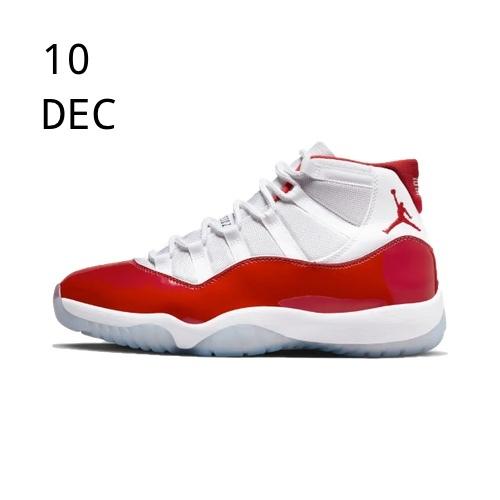 Nike Air Jordan 11 Varsity Red – available now