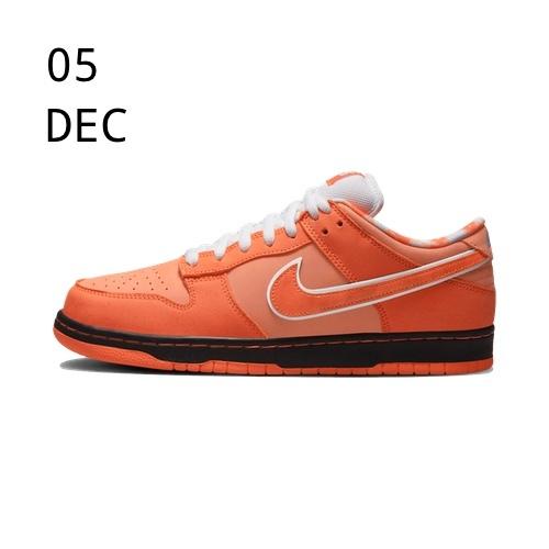 Nike x Concepts SB Dunk Low Orange Lobster – available now