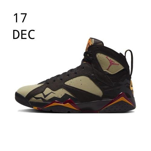 Nike Air Jordan 7 Black Olive – Available now