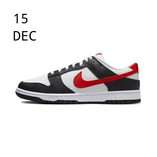 Nike Dunk Low Black Red White – AVAILABLE NOW