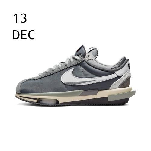 Nike x Sacai Zoom Cortez Iron Grey – AVAILABLE NOW