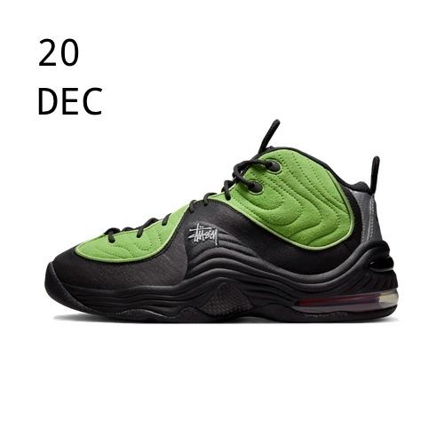 Nike x Stussy Air Max Penny 2 Vivid Green – AVAILABLE NOW