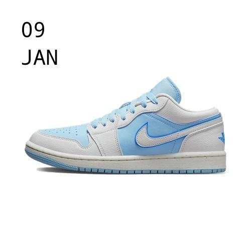 Nike Air Jordan 1 Low WMNS Ice Blue – AVAILABLE NOW