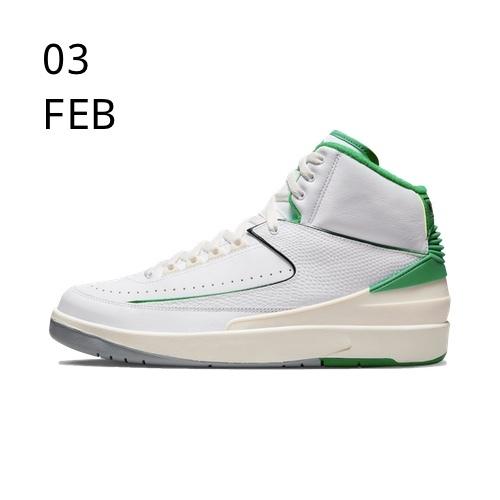 Nike Air Jordan 2 Lucky Green – available now