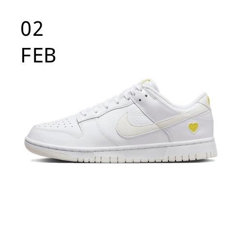 Nike Dunk Low WMNS Yellow Heart – available now