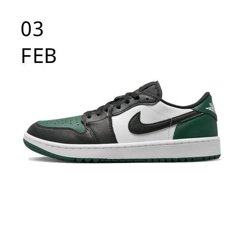 Nike Air Jordan 1 Low Golf Noble Green – available now