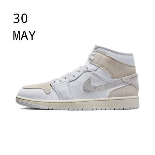 Nike Air Jordan 1 Mid Craft Light Orewood Brown – AVAILABLE NOW