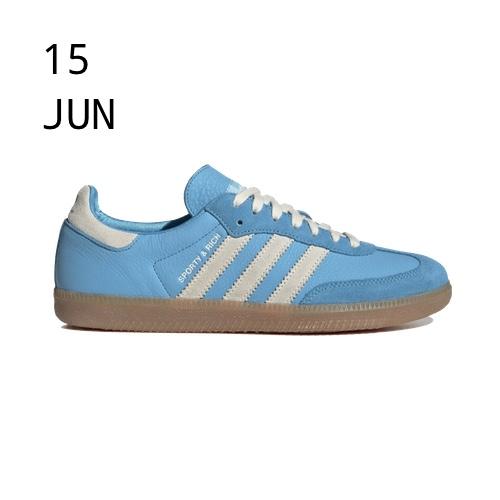 adidas x Sporty & Rich Samba OG Blue Rush – AVAILABLE NOW