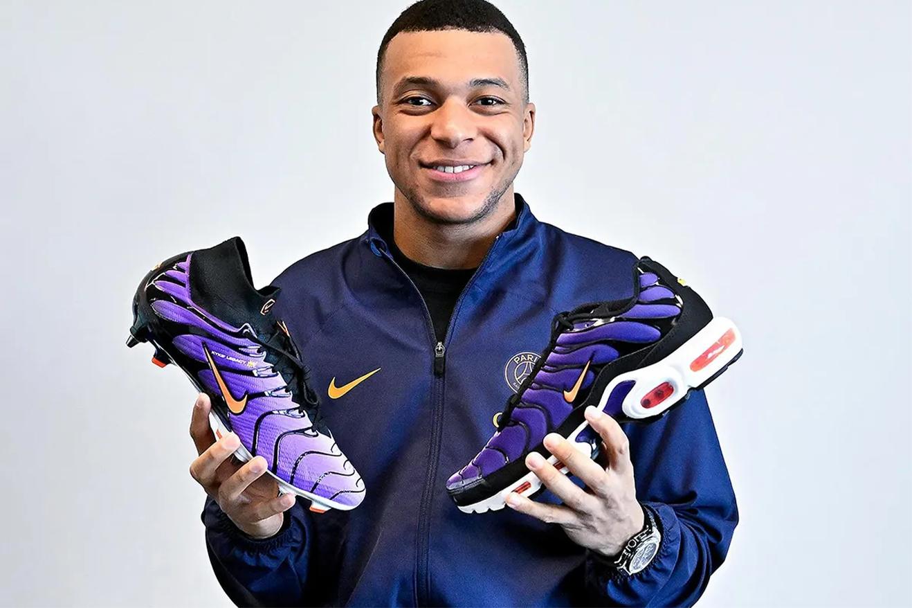 Kylian Mbappé’s Mercurial TN Celebrates the Air Max Plus’ 25th Anniversary