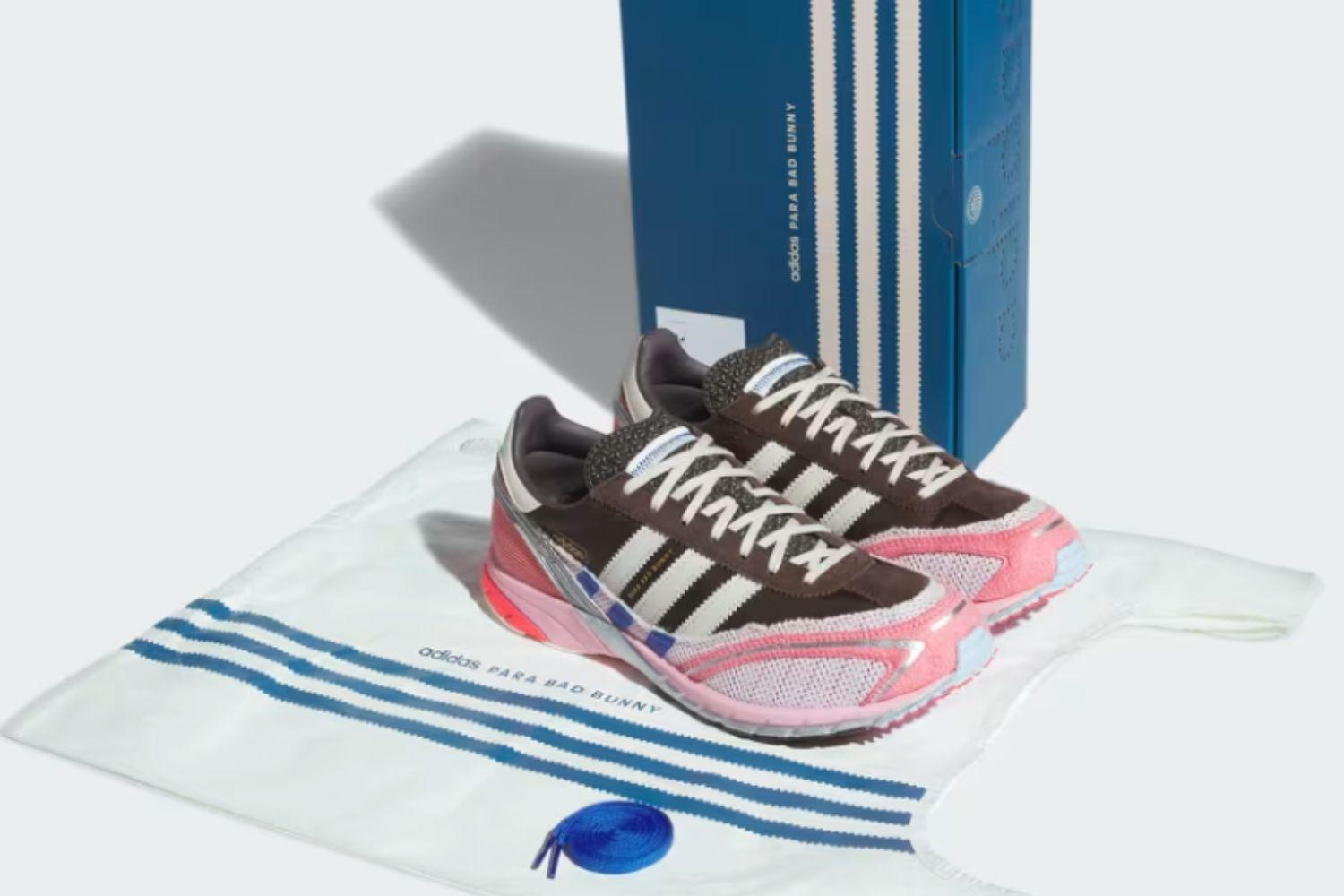 Release Reminder & Rundown: Bad Bunny x adidas Adizero SL72 ‘Brown & Pink’